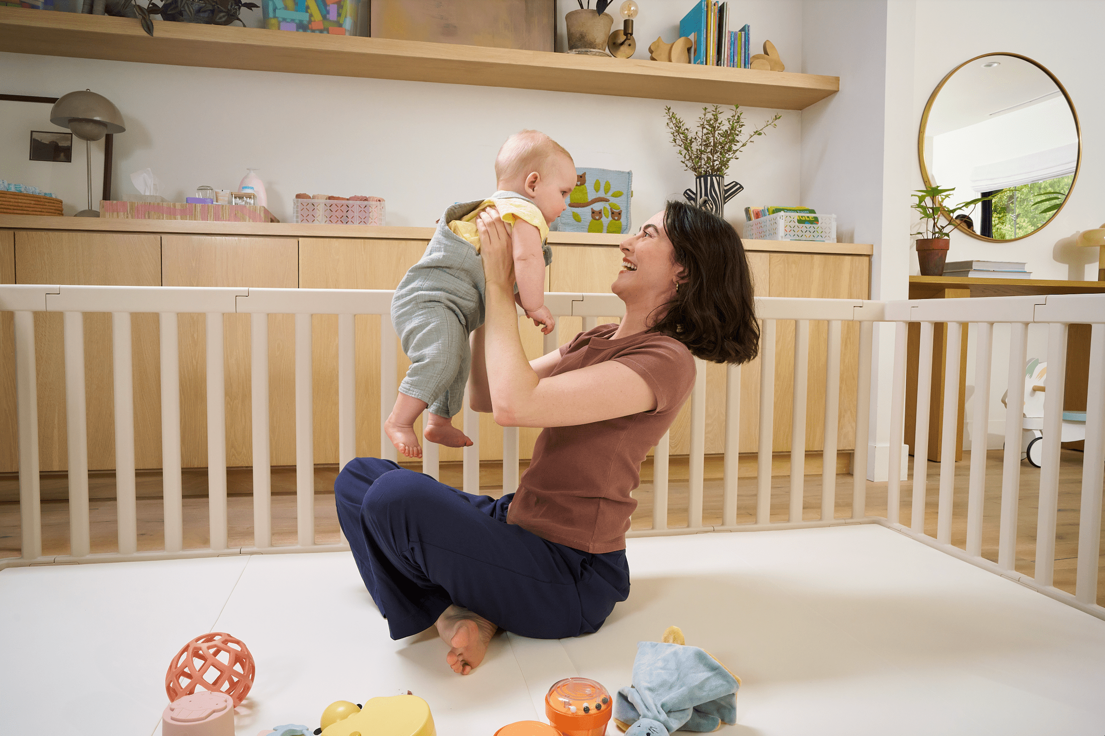 Safe & Simple: Using Your Playmat as a Changing Station - Matty's Room