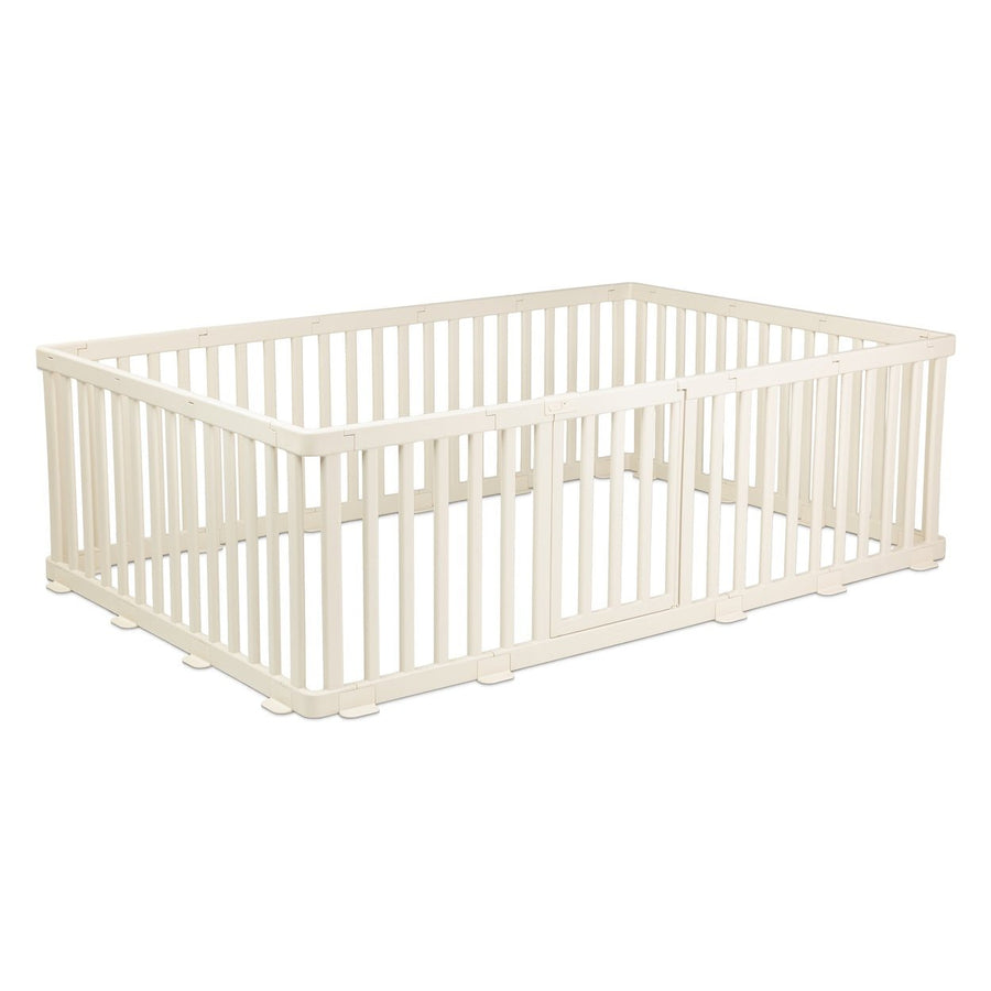 Large white Matty's Room The Pen, baby playpen with safety locking panels